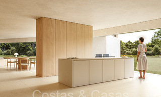 Villa design futuriste à vendre en pleine nature dans la prestigieuse communauté de Valderrama à Sotogrande, Costa del Sol 69780 