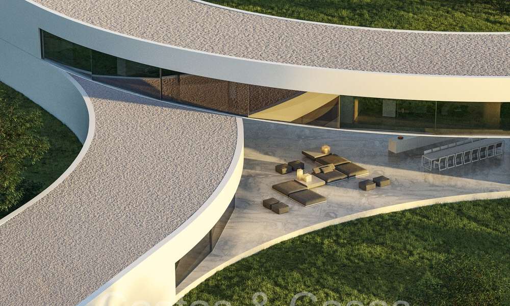 Villa design futuriste à vendre en pleine nature dans la prestigieuse communauté de Valderrama à Sotogrande, Costa del Sol 69788