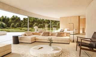 Villa design futuriste à vendre en pleine nature dans la prestigieuse communauté de Valderrama à Sotogrande, Costa del Sol 69790 