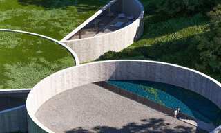 Villa design révolutionnaire à vendre dans une communauté privée et fermée de Sotogrande, Costa del Sol 69800 