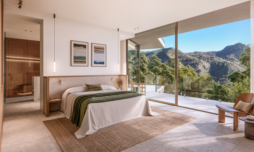 Villa moderniste de nouvelle construction avec concept durable à vendre sur les collines de Benahavis - Marbella 775497