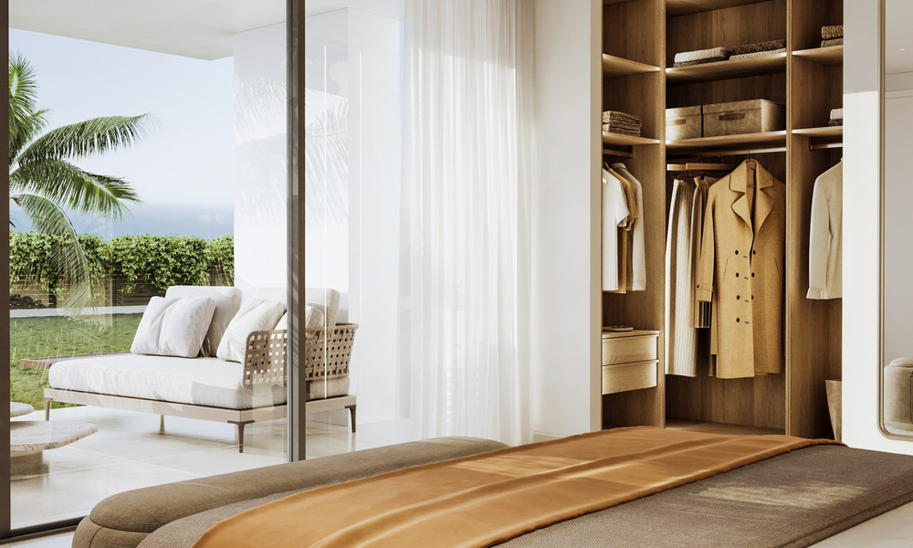 7 villas de nouvelle construction avancées avec vue panoramique sur la mer à vendre dans les collines de Mijas Pueblo, Costa del Sol 787757