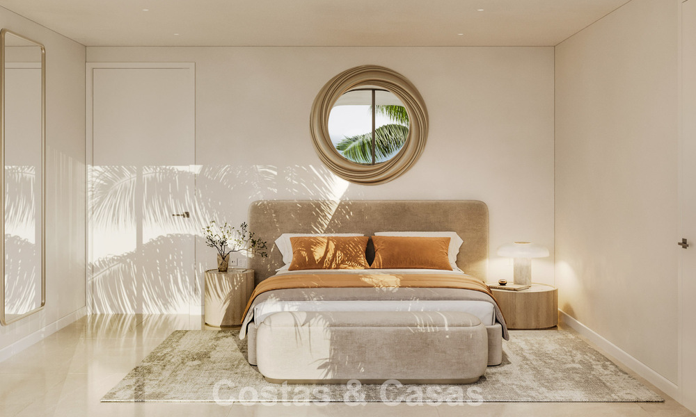 7 villas de nouvelle construction avancées avec vue panoramique sur la mer à vendre dans les collines de Mijas Pueblo, Costa del Sol 787760