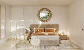 7 villas de nouvelle construction avancées avec vue panoramique sur la mer à vendre dans les collines de Mijas Pueblo, Costa del Sol 787760 