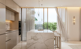 7 villas de nouvelle construction avancées avec vue panoramique sur la mer à vendre dans les collines de Mijas Pueblo, Costa del Sol 787761 