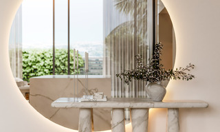 7 villas de nouvelle construction avancées avec vue panoramique sur la mer à vendre dans les collines de Mijas Pueblo, Costa del Sol 787762 