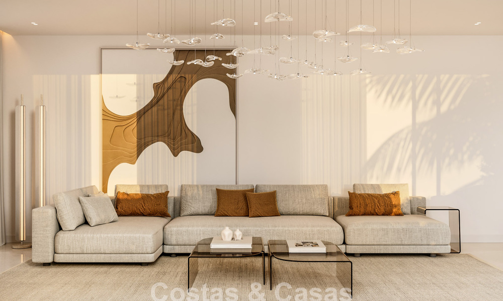 7 villas de nouvelle construction avancées avec vue panoramique sur la mer à vendre dans les collines de Mijas Pueblo, Costa del Sol 787765