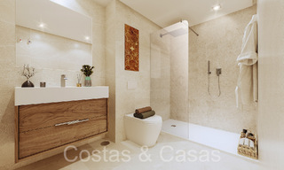 Appartements modernes de nouvelle construction de style contemporain à vendre avec terrasse spacieuse et belles vues sur la mer à Benahavis - Marbella 70128 