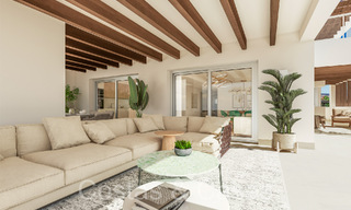 Appartements modernes de nouvelle construction de style contemporain à vendre avec terrasse spacieuse et belles vues sur la mer à Benahavis - Marbella 70131 