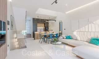 Maisons de ville modernes de 3 chambres avec jardin privé à vendre à Fuengirola, Costa del Sol 70169 