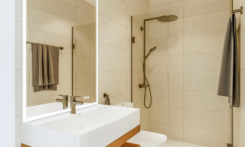 Maisons de ville modernes de 3 chambres avec jardin privé à vendre à Fuengirola, Costa del Sol 70171