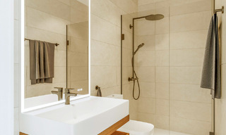 Maisons de ville modernes de 3 chambres avec jardin privé à vendre à Fuengirola, Costa del Sol 70171 