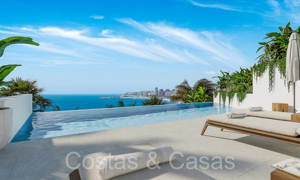 Maisons de ville modernes de 3 chambres avec jardin privé à vendre à Fuengirola, Costa del Sol 70177