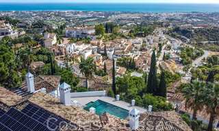 Sublime villa de luxe méditerranéenne avec vue panoramique sur la mer à vendre à El Madroñal, Marbella - Benahavis 70379 