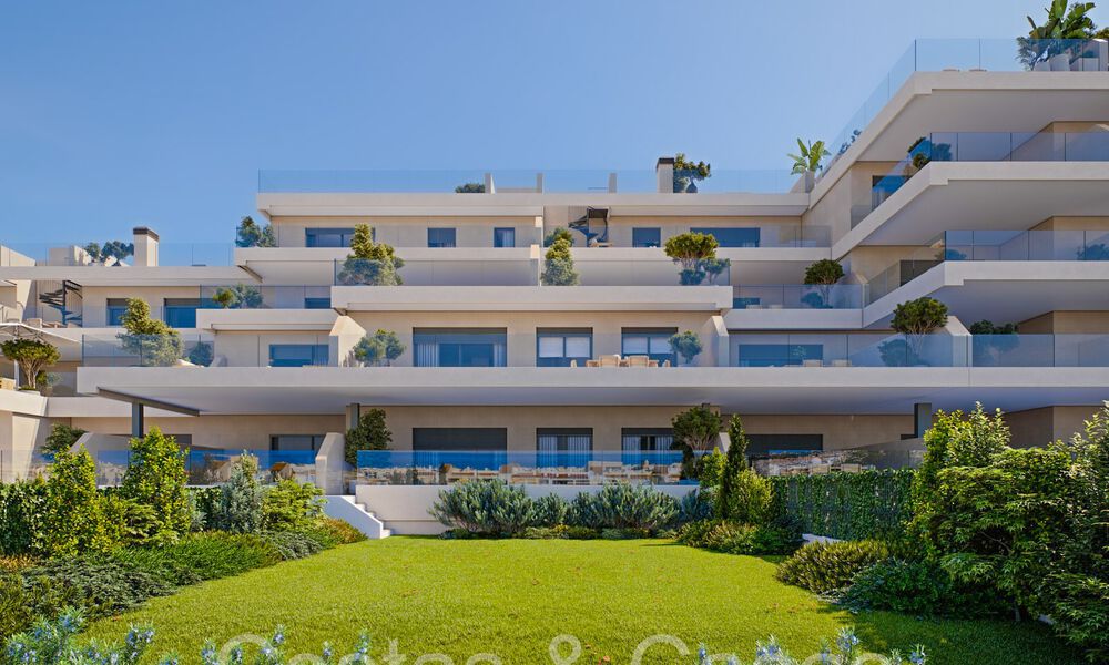 Appartements élégants à vendre, à distance de marche de la plage et des commodités du centre d'Estepona 70880