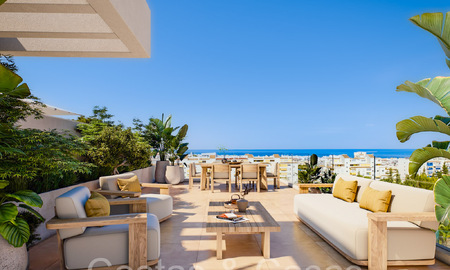 Appartements élégants à vendre, à distance de marche de la plage et des commodités du centre d'Estepona 70882