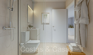 Appartements élégants à vendre, à distance de marche de la plage et des commodités du centre d'Estepona 70885 