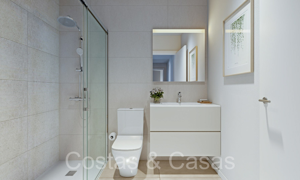 Appartements élégants à vendre, à distance de marche de la plage et des commodités du centre d'Estepona 70886