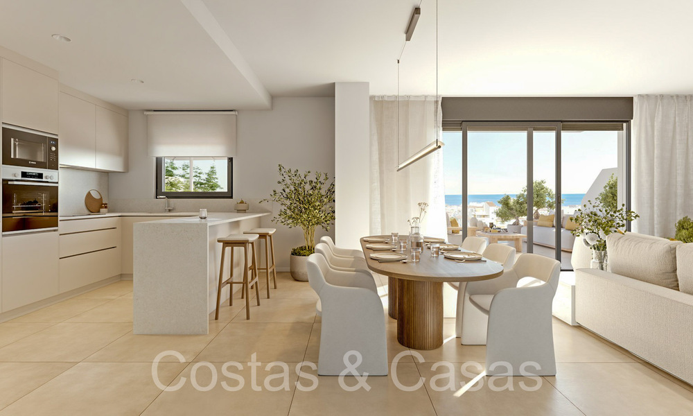 Appartements élégants à vendre, à distance de marche de la plage et des commodités du centre d'Estepona 70899