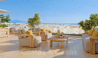 Appartements élégants à vendre, à distance de marche de la plage et des commodités du centre d'Estepona 70905 