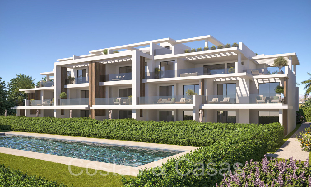 Appartements contemporains de nouvelle construction à vendre sur le New Golden Mile, Marbella - Estepona 70924