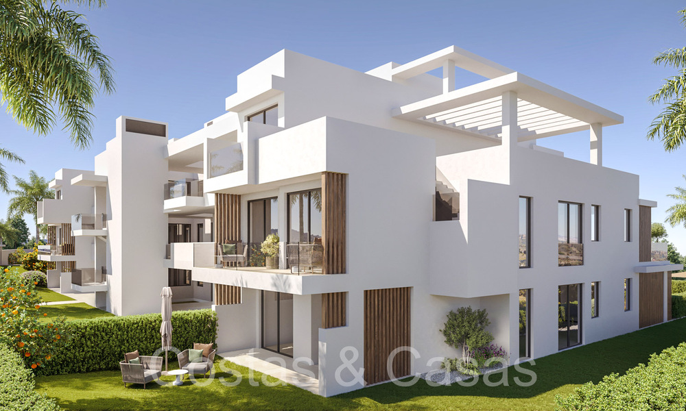 Appartements contemporains de nouvelle construction à vendre sur le New Golden Mile, Marbella - Estepona 70981