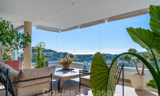 Appartements modernes de luxe à vendre avec vue sur la mer dans une résidence sécurisée à Benahavís - Marbella 805291 