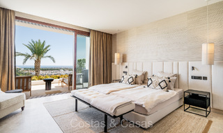 Appartement de luxe de première classe avec vue imprenable sur la mer à vendre dans un complexe de golf 5* à Casares, Costa del Sol 73397 