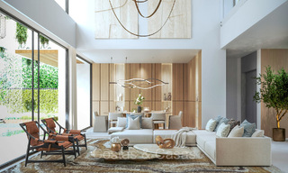 7 nouvelles villas de charme à vendre, à distance de marche de Puerto Banus et de la plage de San Pedro, Marbella 73526 