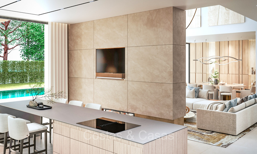 7 nouvelles villas de charme à vendre, à distance de marche de Puerto Banus et de la plage de San Pedro, Marbella 73544