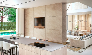 7 nouvelles villas de charme à vendre, à distance de marche de Puerto Banus et de la plage de San Pedro, Marbella 73544 