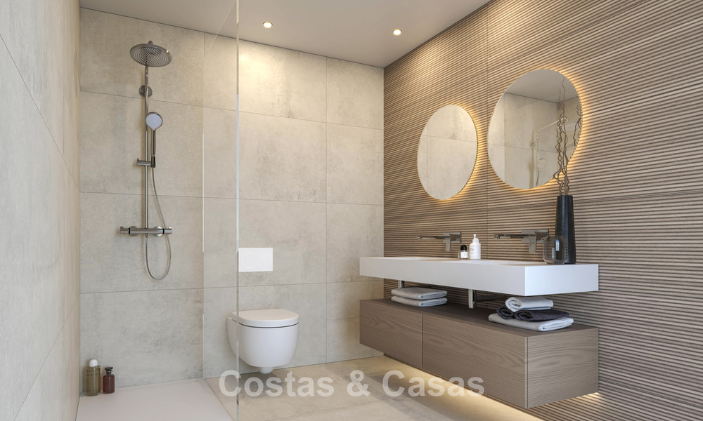 Appartements sophistiqués de nouvelle construction avec vue panoramique sur la mer à vendre à Cabopino, Marbella 793018