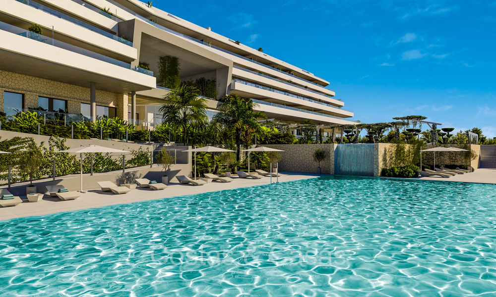 Appartements élégants avec vue phénoménale sur la mer à vendre dans un complexe de luxe à Fuengirola, Costa del Sol 74357