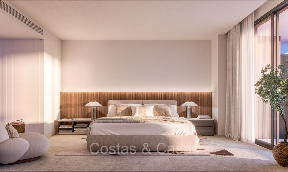 Appartements élégants avec vue phénoménale sur la mer à vendre dans un complexe de luxe à Fuengirola, Costa del Sol 74359
