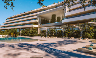 Appartements élégants avec vue phénoménale sur la mer à vendre dans un complexe de luxe à Fuengirola, Costa del Sol 74367 