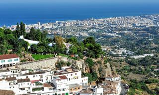 Villa design de nouvelle construction avec vue phénoménale sur la mer à vendre dans les collines de Mijas Pueblo, Costa del Sol 788759 