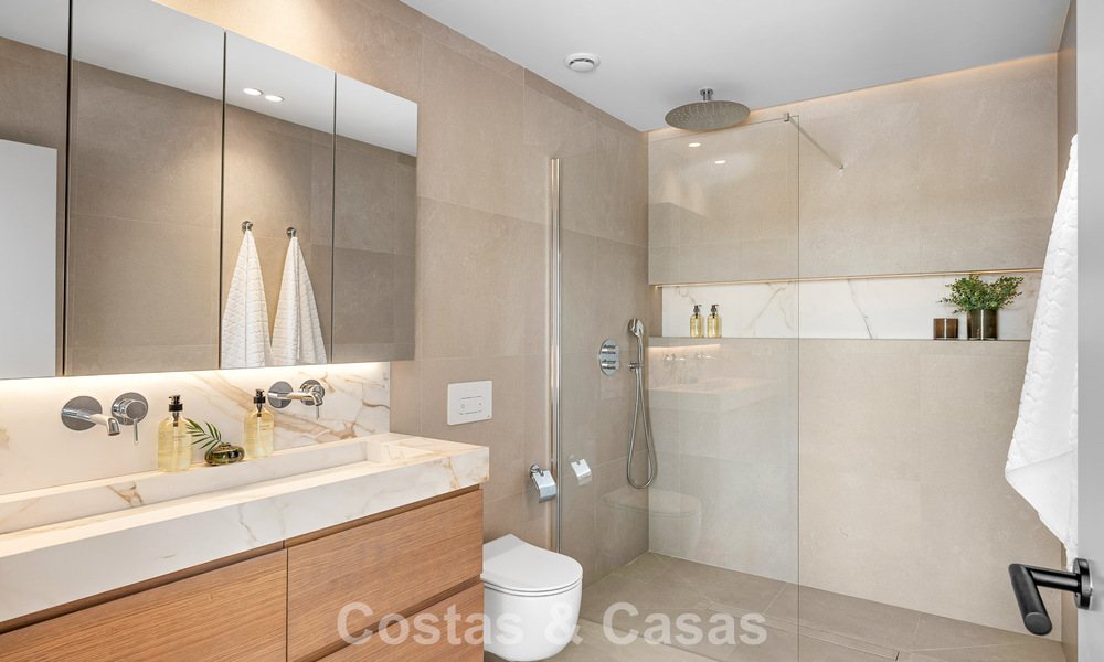 Penthouse prestigieux rénové à vendre, adjacent à un parcours de golf de premier plan à La Quinta, Benahavis - Marbella 74455