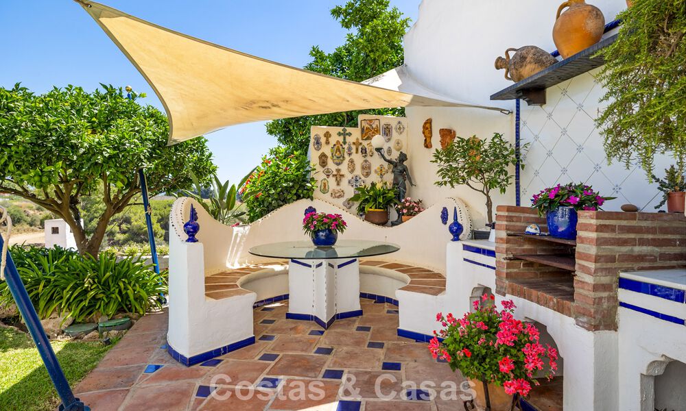 Maison spacieuse à vendre, avec de vastes espaces extérieurs dans un complexe fermé à Nueva Andalucia, Marbella 74697