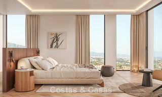 Nouveau sur le marché. Appartements de style avant-gardiste avec vue fantastique sur la mer à vendre à Benahavis - Marbella 774207 