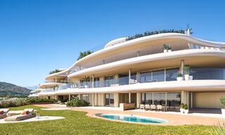 Nouveau sur le marché. Appartements de style avant-gardiste avec vue fantastique sur la mer à vendre à Benahavis - Marbella 774209 