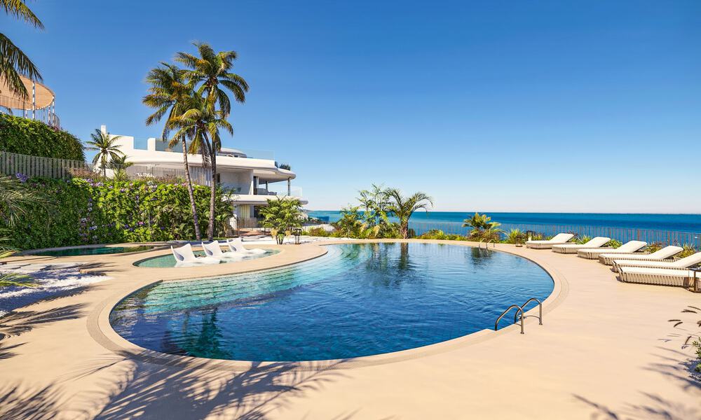 Nouveau sur le marché. Appartements de style avant-gardiste avec vue fantastique sur la mer à vendre à Benahavis - Marbella 774211