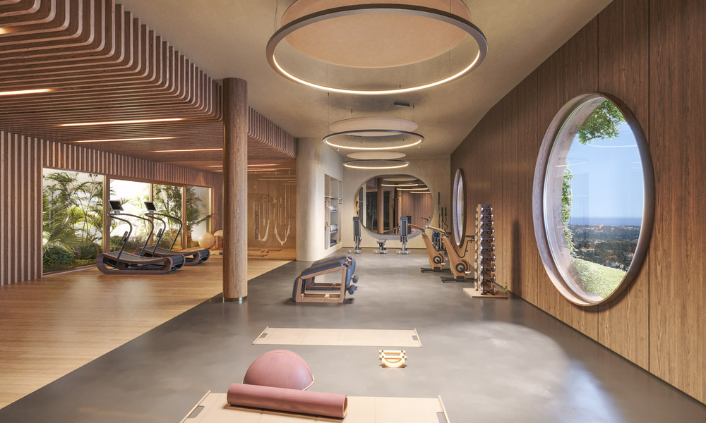 Nouveau sur le marché. Appartements de style avant-gardiste avec vue fantastique sur la mer à vendre à Benahavis - Marbella 778319