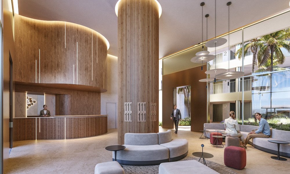 Nouveau sur le marché. Appartements de style avant-gardiste avec vue fantastique sur la mer à vendre à Benahavis - Marbella 778322