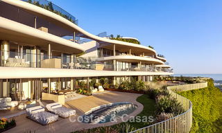 Nouveau sur le marché. Appartements de style avant-gardiste avec vue fantastique sur la mer à vendre à Benahavis - Marbella 778326 