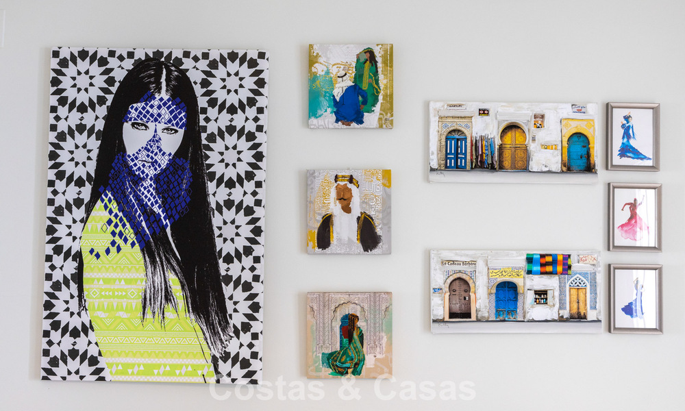 Luxueux appartement avec jardin de 3 chambres à vendre entouré de terrains de golf à Benahavis - Marbella 773671