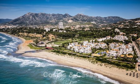 Luxueux appartement rénové avec vue sur la mer à vendre dans un complexe de plage exclusif à Los Monteros, Marbella Est 778350