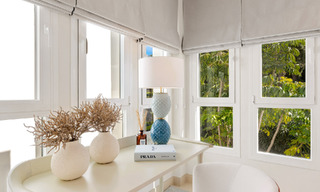 Luxueux appartement rénové avec vue sur la mer à vendre dans un complexe de plage exclusif à Los Monteros, Marbella Est 778371 