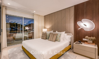 Luxueux appartement rénové avec vue sur la mer à vendre dans un complexe de plage exclusif à Los Monteros, Marbella Est 778373 