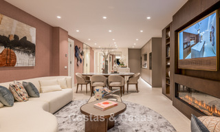 Luxueux appartement rénové avec vue sur la mer à vendre dans un complexe de plage exclusif à Los Monteros, Marbella Est 778374 