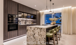 Appartement élégant rénové avec vue sur la mer à vendre dans un complexe de plage exclusif à Los Monteros, Marbella Est 778394 